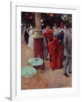 At the Public Garden, c.1884-Jean Louis Forain-Framed Giclee Print