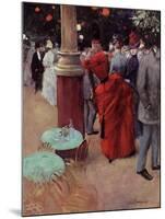 At the Public Garden, c.1884-Jean Louis Forain-Mounted Giclee Print