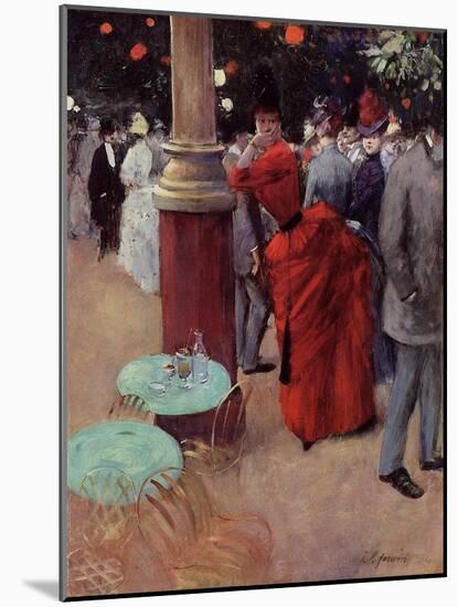At the Public Garden, c.1884-Jean Louis Forain-Mounted Giclee Print