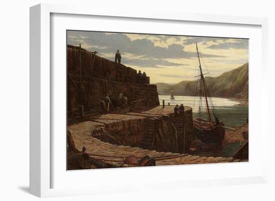 At the Quayside-Thomas Barrett-Framed Giclee Print