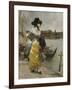 At the Quayside-Emile-auguste Pinchart-Framed Giclee Print