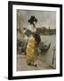 At the Quayside-Emile-auguste Pinchart-Framed Giclee Print