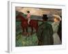 At the Race, 1899-Henri de Toulouse-Lautrec-Framed Giclee Print