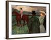 At the Race, 1899-Henri de Toulouse-Lautrec-Framed Giclee Print