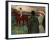 At the Race, 1899-Henri de Toulouse-Lautrec-Framed Giclee Print