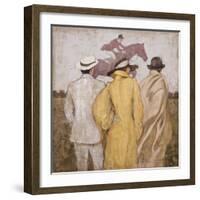 At the Race-Fressinier-Framed Giclee Print