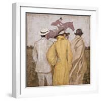 At the Race-Fressinier-Framed Giclee Print