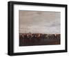 At the Racecourse, before the Race, 1872/73-Edgar Degas-Framed Giclee Print