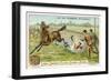 At the Racecourse: Fallen-null-Framed Giclee Print