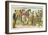 At the Racecourse: on the Scales-null-Framed Giclee Print