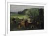 At the Racecourse (The Races), C.1861-62-Edgar Degas-Framed Giclee Print