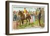 At the Racecourse: the Winner-null-Framed Giclee Print