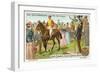 At the Racecourse: the Winner-null-Framed Giclee Print