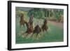 At the Races, c.1875-Edouard Manet-Framed Giclee Print