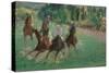 At the Races, c.1875-Edouard Manet-Stretched Canvas