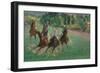 At the Races, c.1875-Edouard Manet-Framed Giclee Print