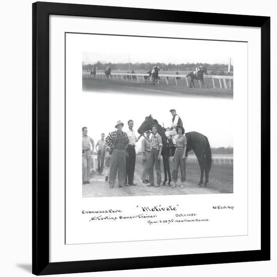 At the Races II-The Chelsea Collection-Framed Giclee Print