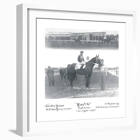 At the Races III-The Chelsea Collection-Framed Giclee Print