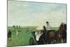 At the Races in the Countryside, 1869-Edgar Degas-Mounted Giclee Print