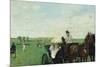 At the Races in the Countryside, 1869-Edgar Degas-Mounted Giclee Print