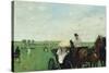 At the Races in the Countryside, 1869-Edgar Degas-Stretched Canvas