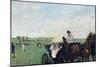 At the Races in the Countryside-Edgar Degas-Mounted Giclee Print