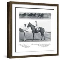 At the Races IV-The Chelsea Collection-Framed Giclee Print