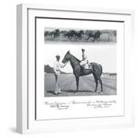 At the Races IV-The Chelsea Collection-Framed Giclee Print