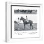 At the Races IV-The Chelsea Collection-Framed Giclee Print