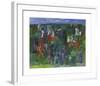 At the Races-Raoul Dufy-Framed Premium Giclee Print