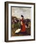 At the Races-Francisco Miralles-Framed Giclee Print