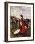 At the Races-Francisco Miralles-Framed Giclee Print