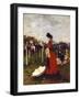 At the Races-Francisco Miralles-Framed Giclee Print