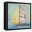 At the Regatta I Sail Sq-Courtney Prahl-Framed Stretched Canvas