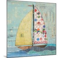 At the Regatta I Sail Sq-Courtney Prahl-Mounted Art Print