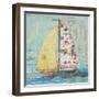 At the Regatta I Sail Sq-Courtney Prahl-Framed Premium Giclee Print