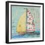 At the Regatta I Sail Sq-Courtney Prahl-Framed Premium Giclee Print