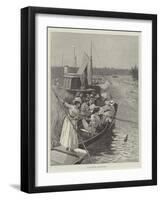 At the Regatta, the Final Heat-Hector Caffieri-Framed Giclee Print