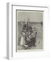 At the Regatta, the Final Heat-Hector Caffieri-Framed Giclee Print