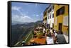 At the Rifugio a Papa, 2000 Meters, Strada Delle 52 Gallerie, Veneto, Italy, Europe-Olivier Goujon-Framed Stretched Canvas