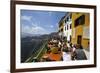 At the Rifugio a Papa, 2000 Meters, Strada Delle 52 Gallerie, Veneto, Italy, Europe-Olivier Goujon-Framed Photographic Print