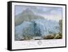 At the Rim of the Grindelwald Glacier-Caspar Wolf-Framed Stretched Canvas