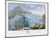 At the Rim of the Grindelwald Glacier-Caspar Wolf-Mounted Giclee Print