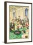 At the Roulette Table-null-Framed Art Print