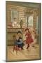 At the Russian Restaurant, Exposition Universelle, Paris, 1889-null-Mounted Giclee Print