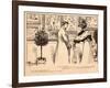 At the Salon D'Automne, from 'Le Rire', 11 November 1905-Albert Guillaume-Framed Giclee Print