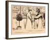 At the Salon D'Automne, from 'Le Rire', 11 November 1905-Albert Guillaume-Framed Giclee Print