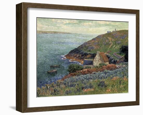 At the Seashore, 1896-Henry Moret-Framed Giclee Print