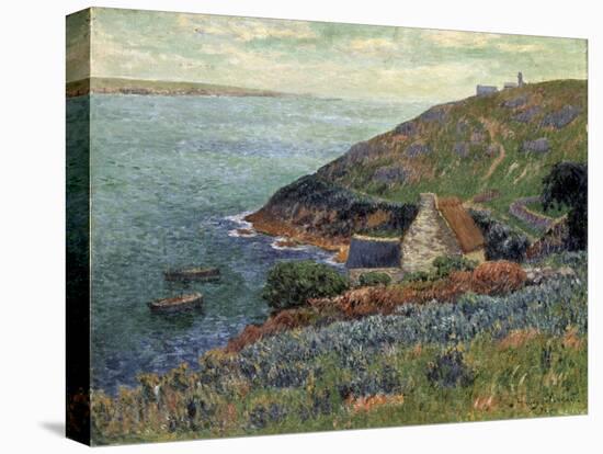 At the Seashore, 1896-Henry Moret-Stretched Canvas