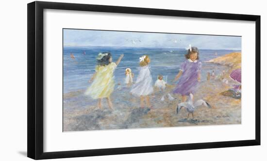 At the Seashore-Hélène Léveillée-Framed Art Print